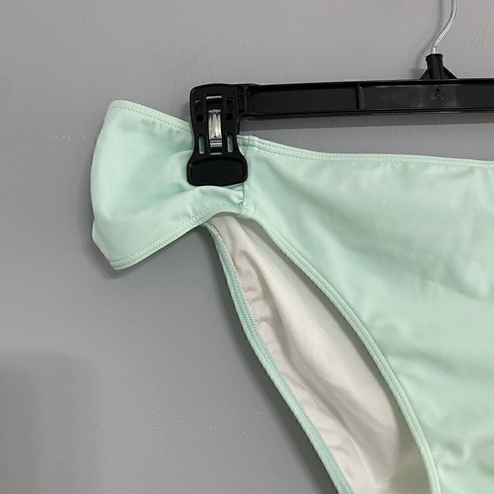 Pink Victoria’s Secret Swim Bikini Bottom Women Size L - Picture 2 of 6